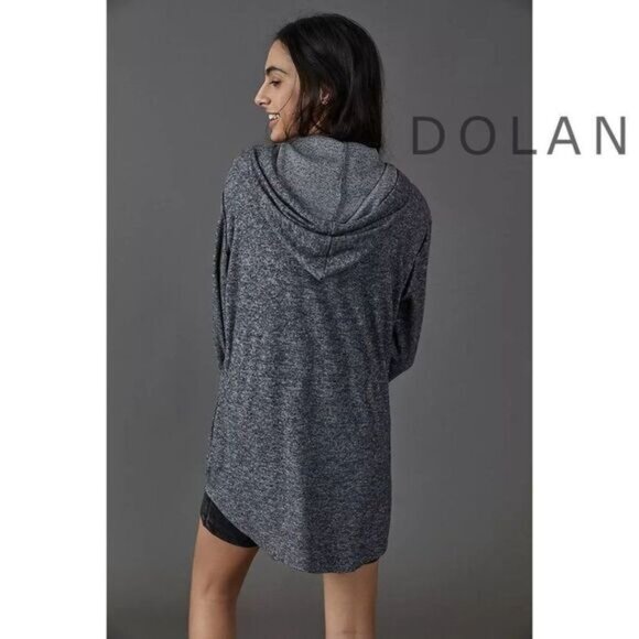 Women's Casual Pockets Zip up Hoodies Tunic Sweatshirt Hoodie Jacket - Picture 2 of 12